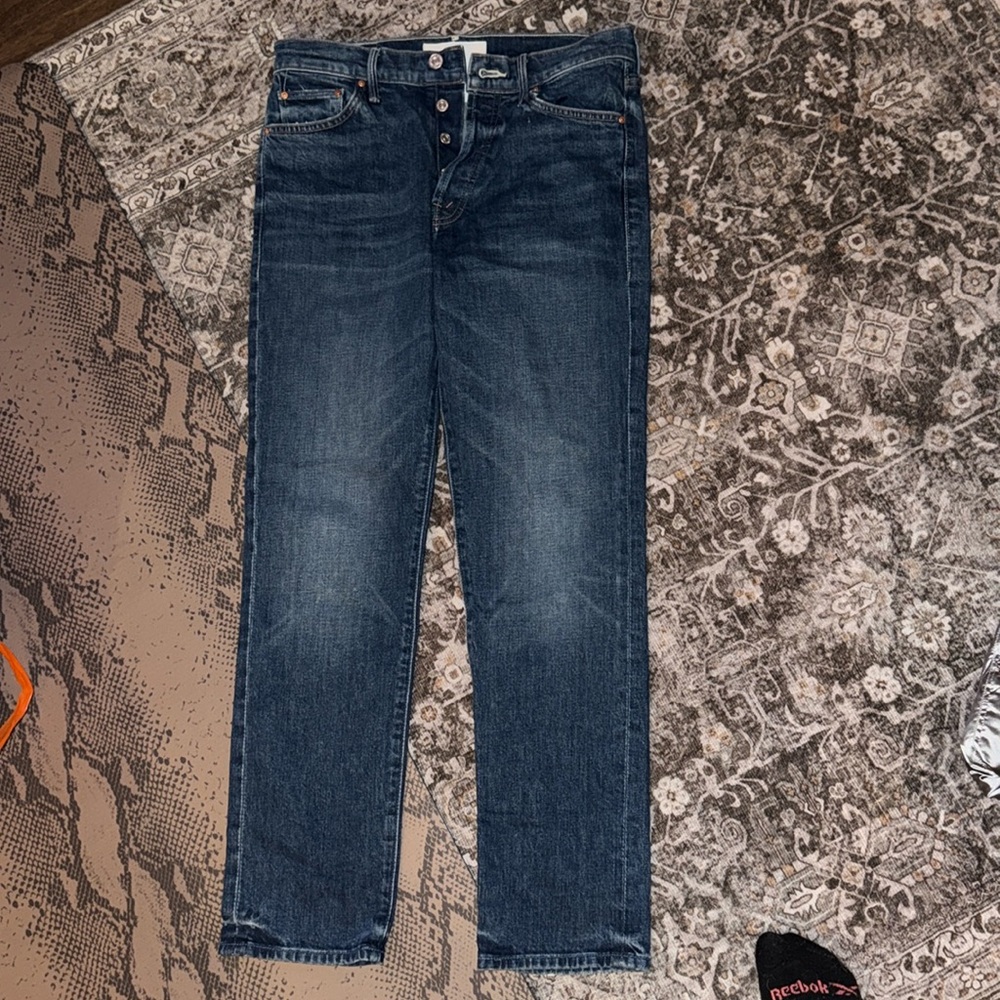 Mother straight leg jeans